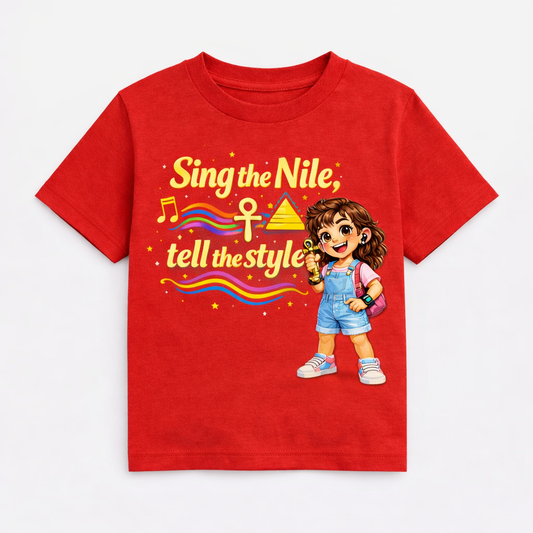 SiaBoo T-Shirt – ‘Sing the Nile, tell the style.’ Bold & trendy!