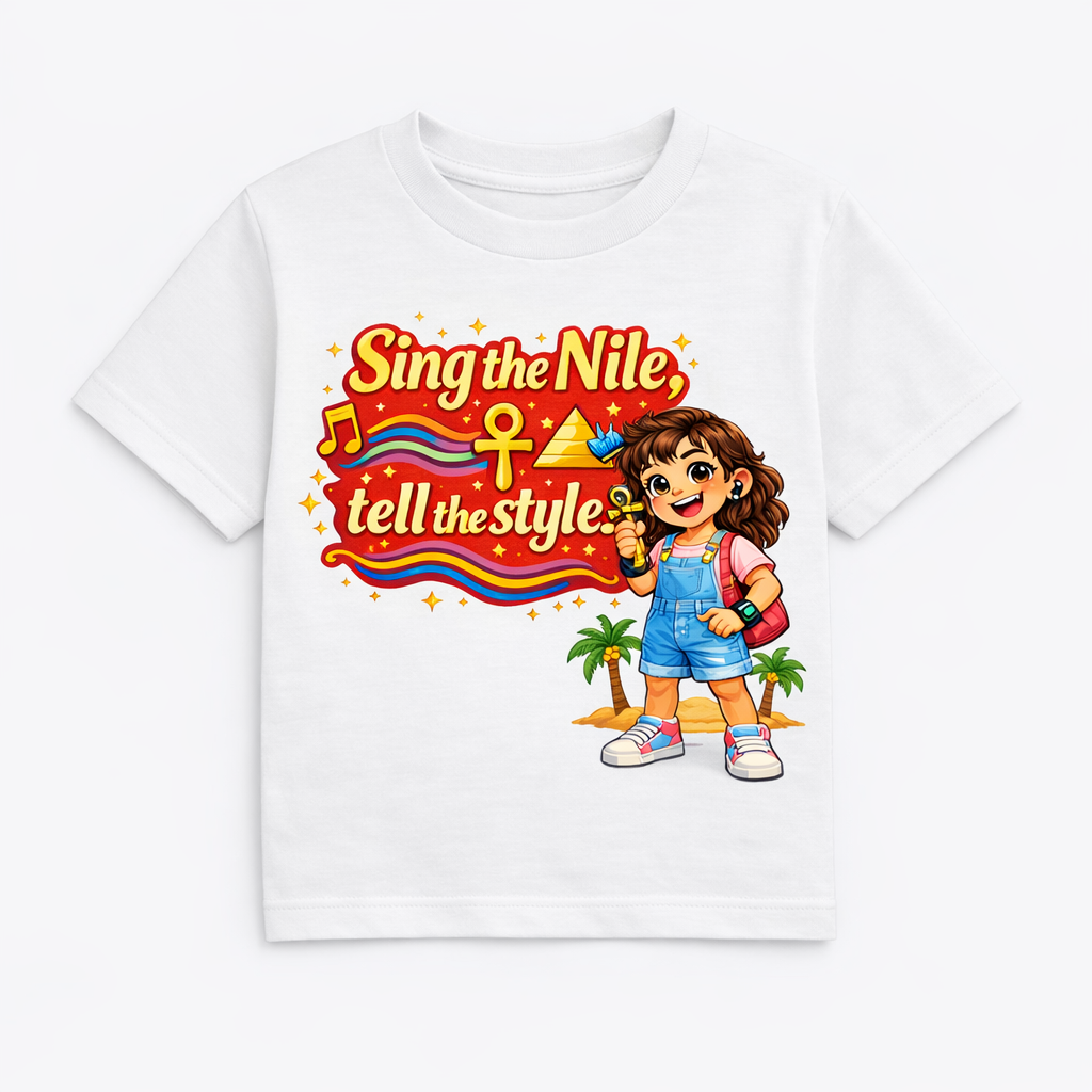 SiaBoo T-Shirt – ‘Sing the Nile, tell the style.’ Bold & trendy!