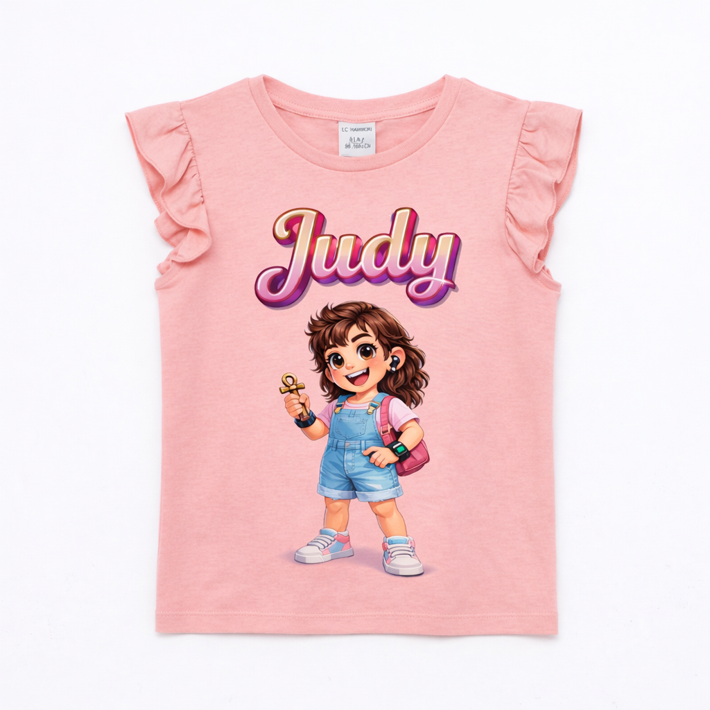 SiaBoo Kids T-Shirt – Cute Judy Design, comfy & playful!