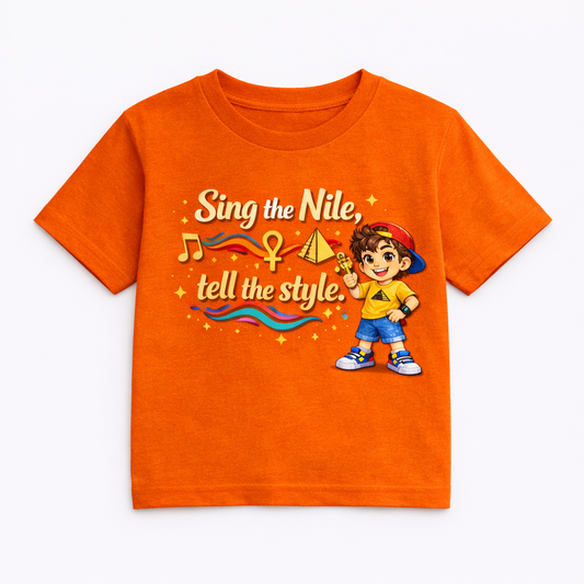 SiaBoo T-Shirt – ‘Sing the Nile, tell the style.’ Bold & trendy!