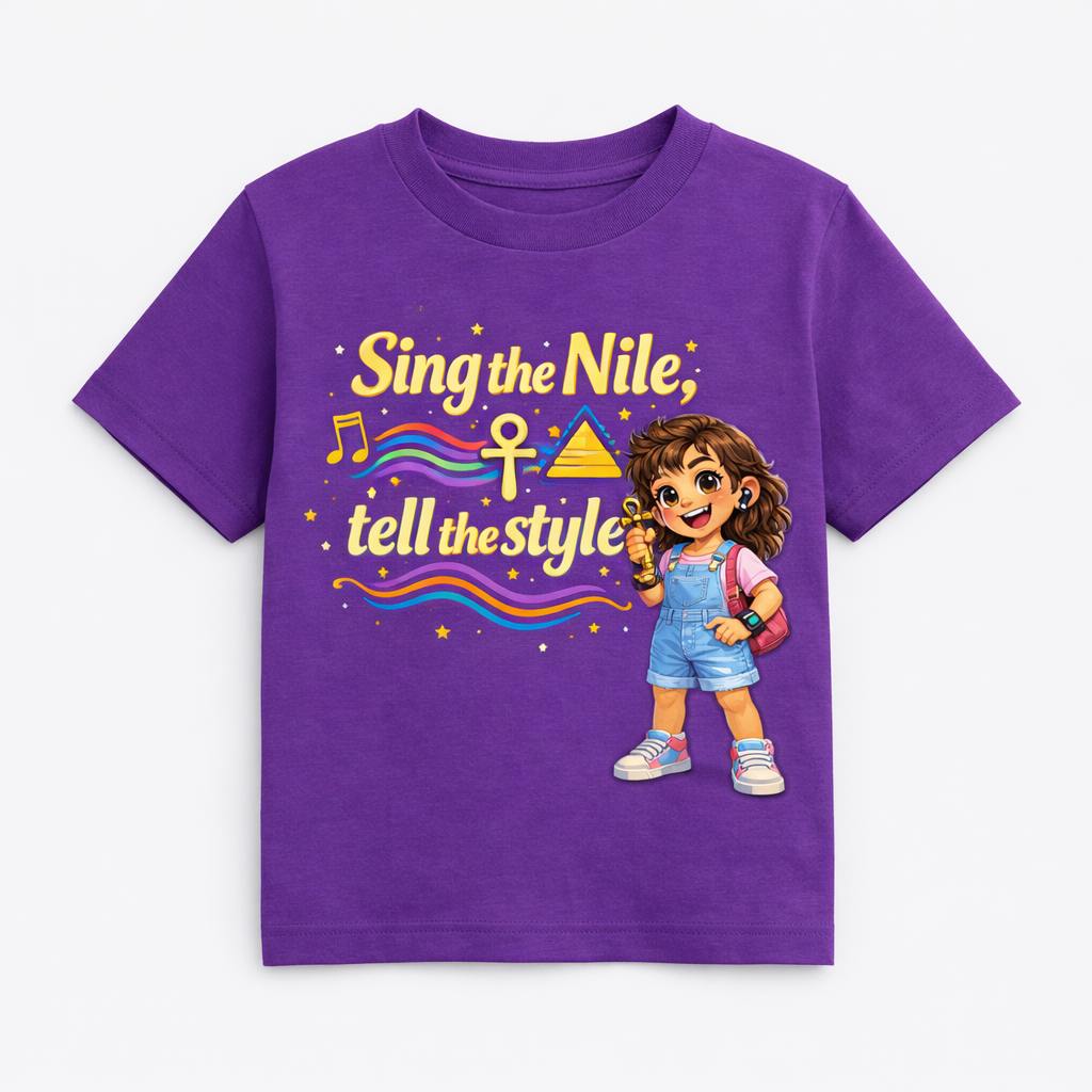 SiaBoo T-Shirt – ‘Sing the Nile, tell the style.’ Bold & trendy!